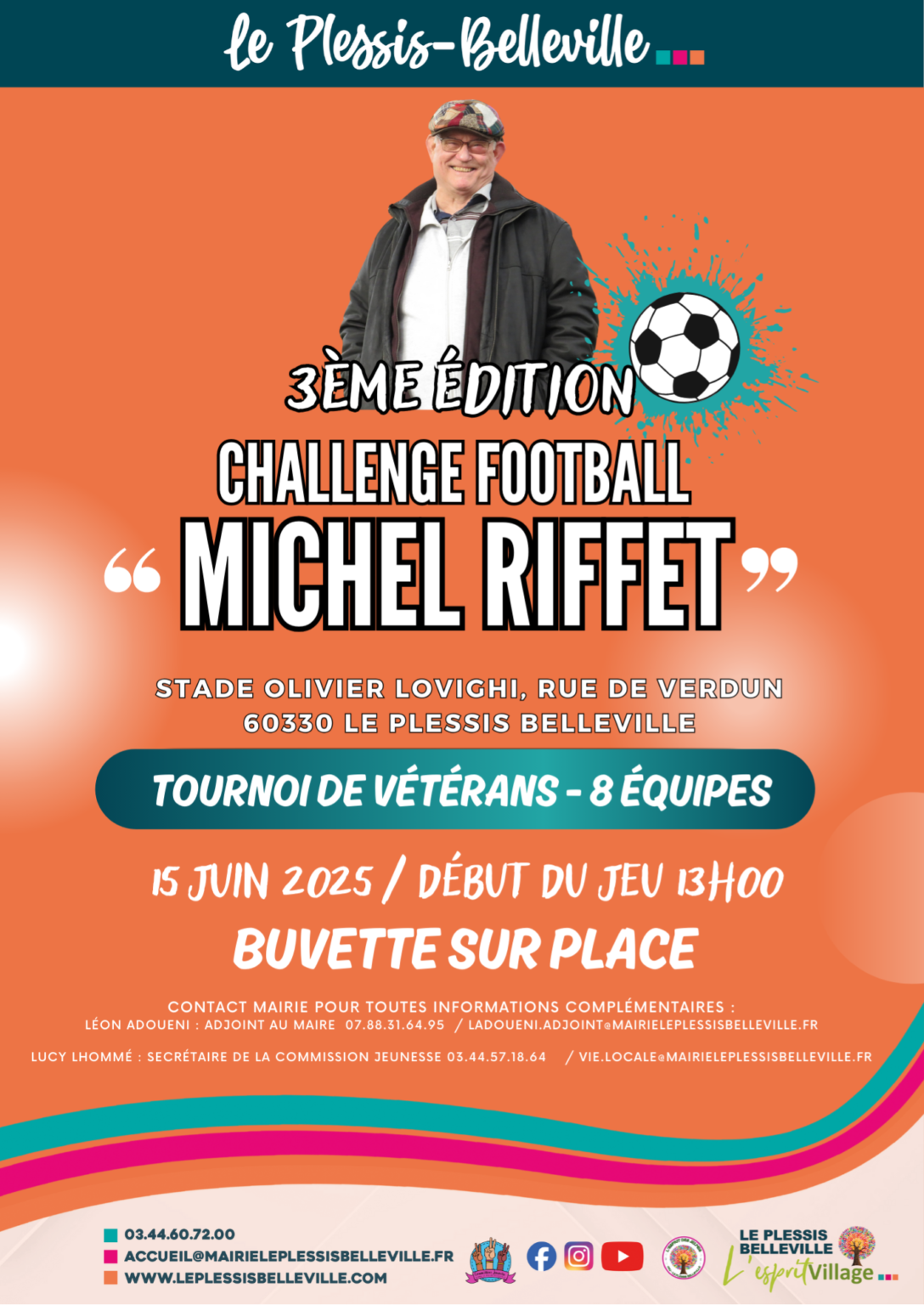 Anti Riffet Challenge de football Michel Riffet – Mairie Le Plessis-Belleville